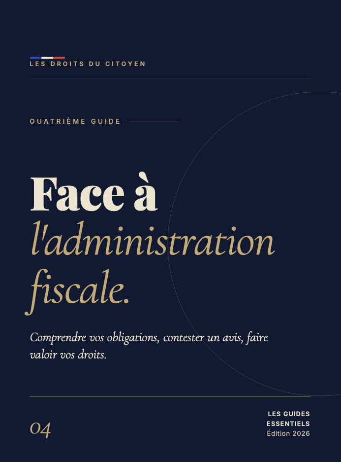 Couverture du guide Face à l'administration fiscale