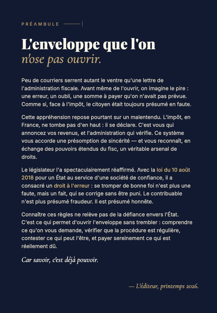 Face à l'administration fiscale – Image 3