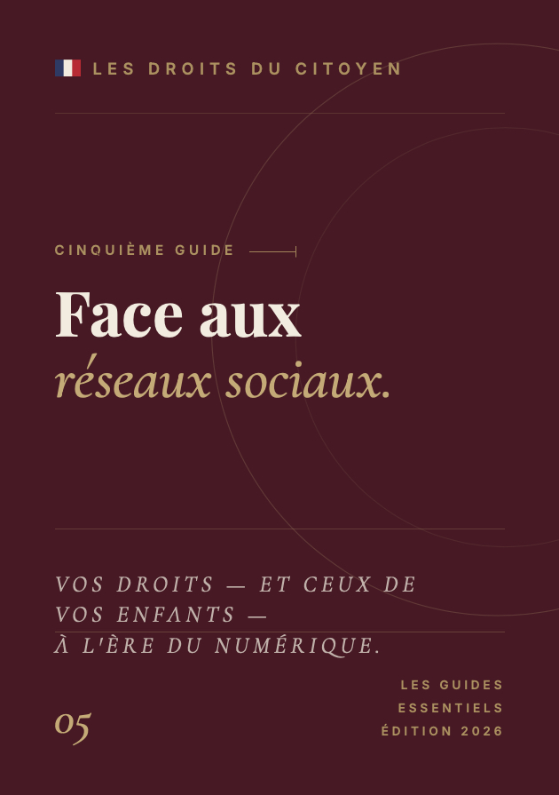 Couverture du guide Face aux réseaux sociaux