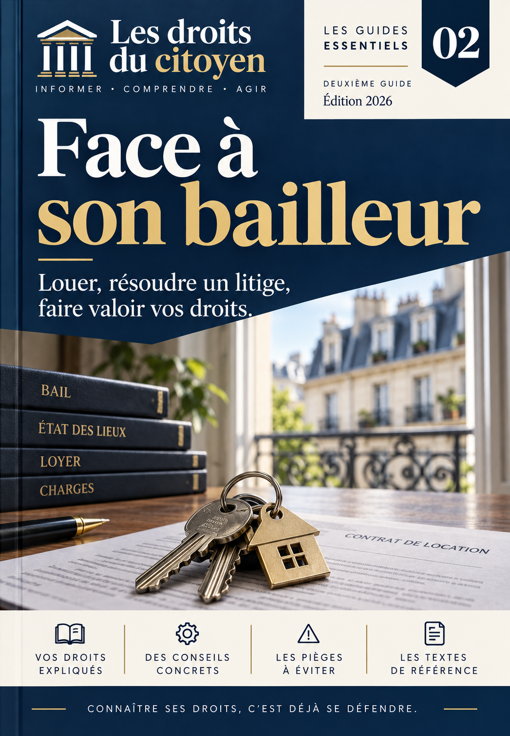 Couverture du guide Face à son bailleur