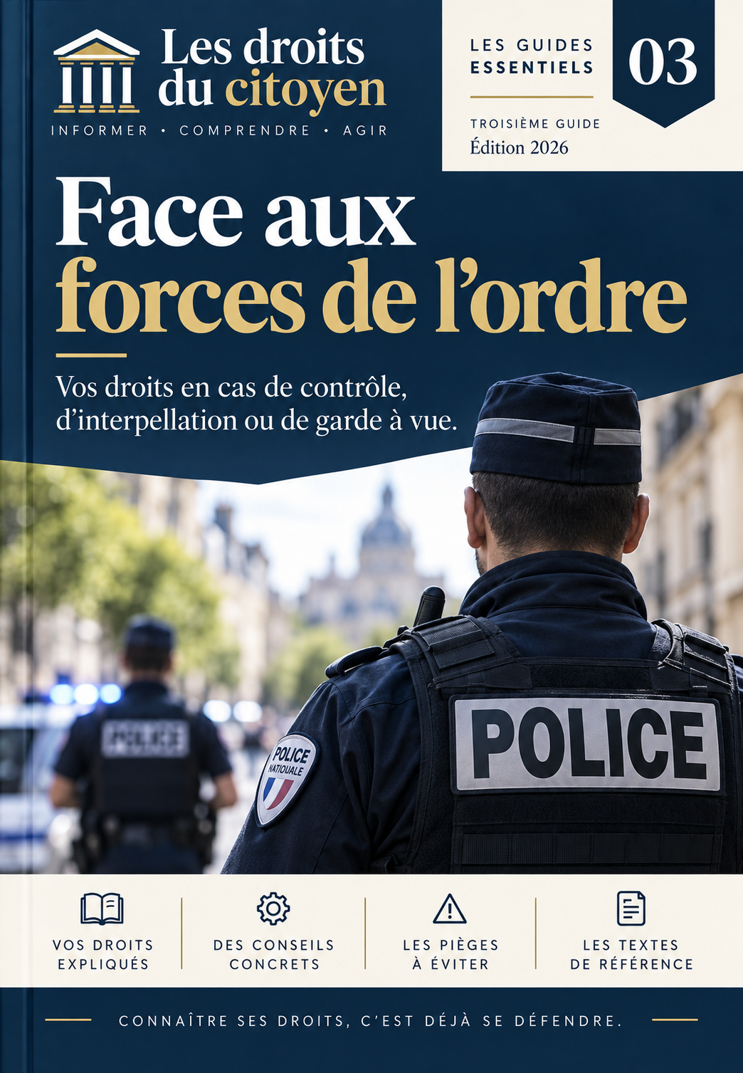 Couverture du guide Face aux forces de l'ordre