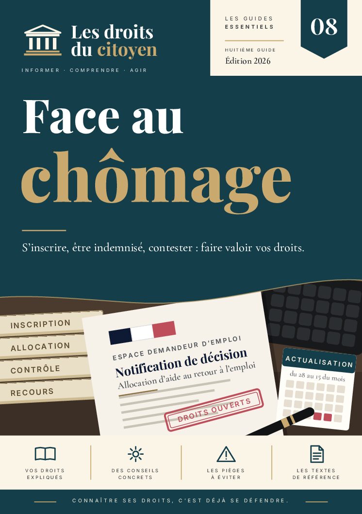 Face au chômage – Guide pratique des droits du demandeur d’emploi 2026